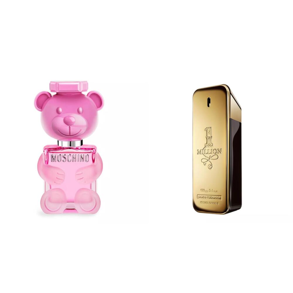 Moschino Toy 2 Bubble Gum | Paco Rabanne 1 Million 2 х 10 мл, Косметика и  парфюмерия в Воронеже, купить по цене 3210 руб, Парфюмерия в Черных парфюм  с доставкой | Flowwow