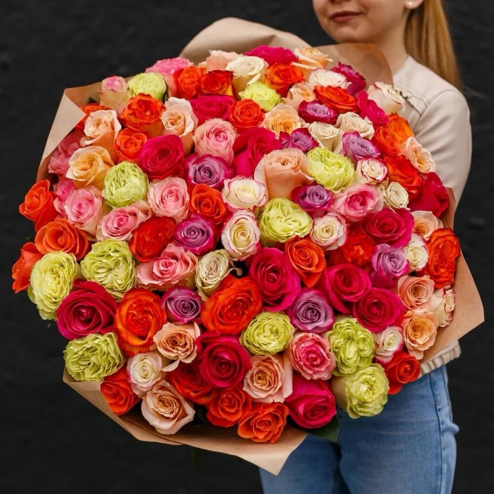 101 Роза микс