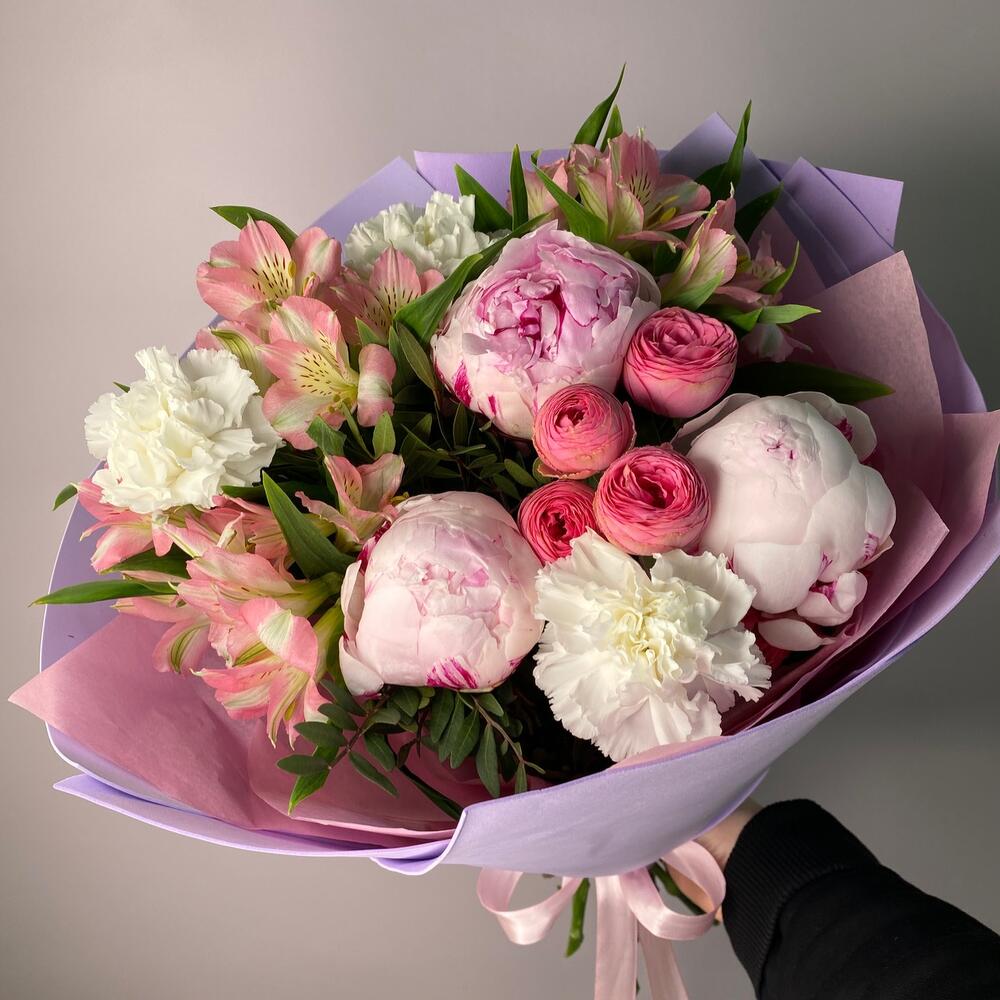 Нежность Пионов, Цветы Санкт-Петербург, Ленинградская область, Россия ...
