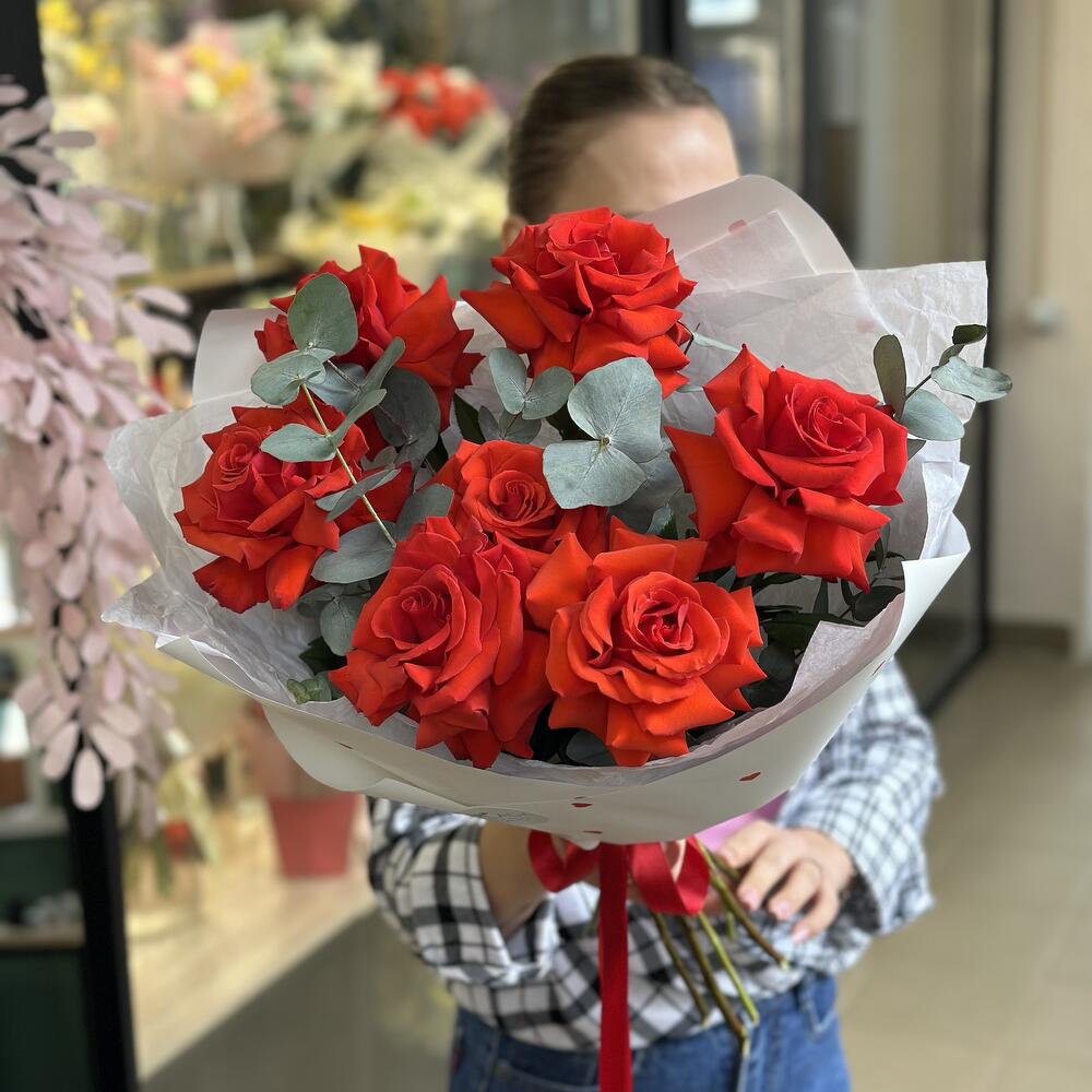 Букет с французскими розами ♥