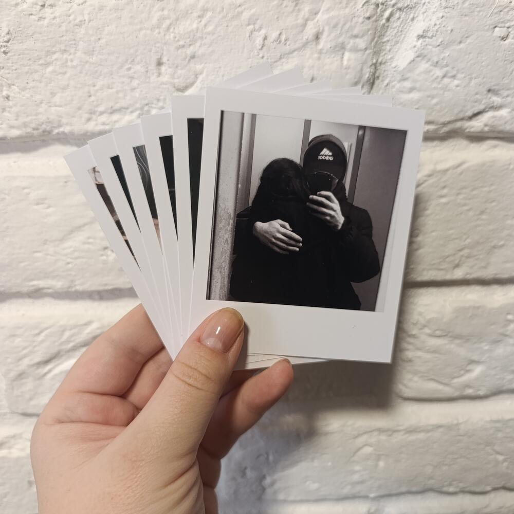 Фотографии Polaroid квадрат