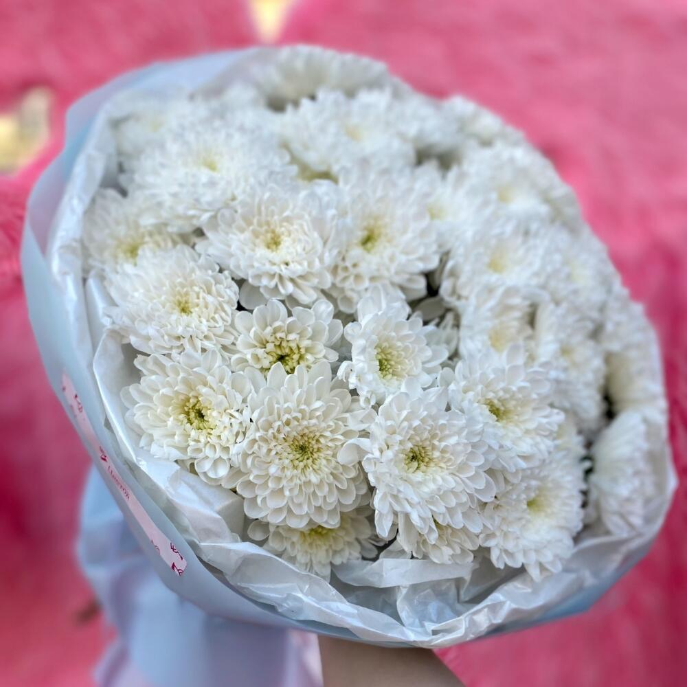 Букет из 11 хризантем