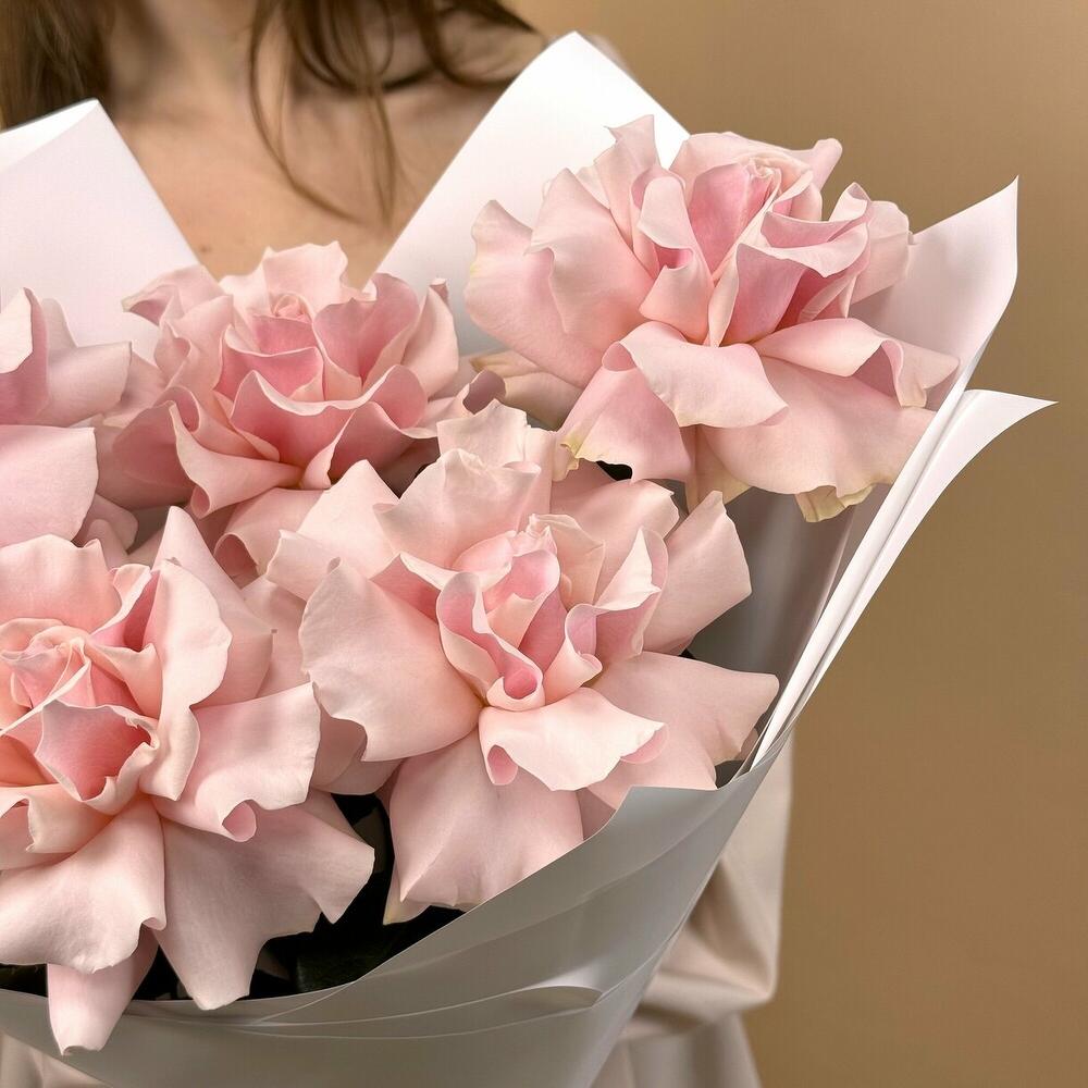 Букет из французских роз Pink Mondial