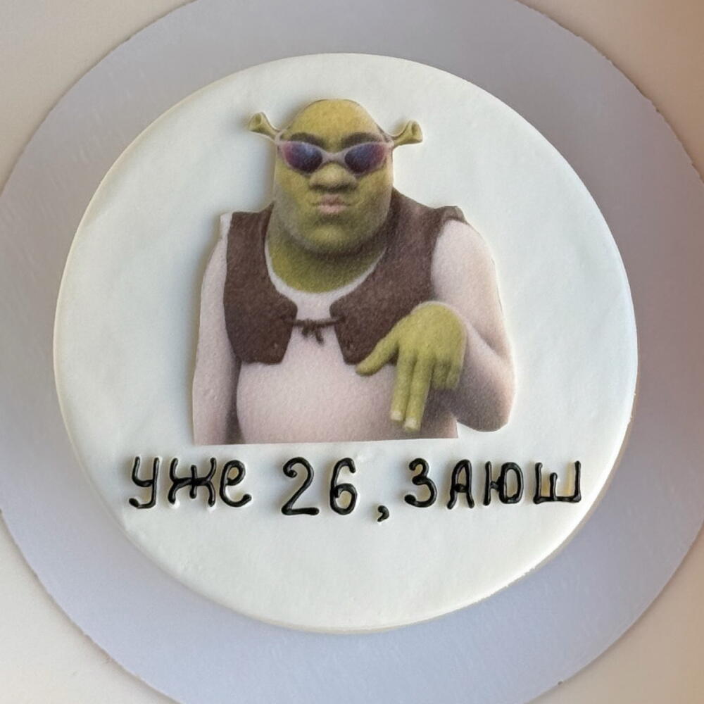 Бенто торт с юмором