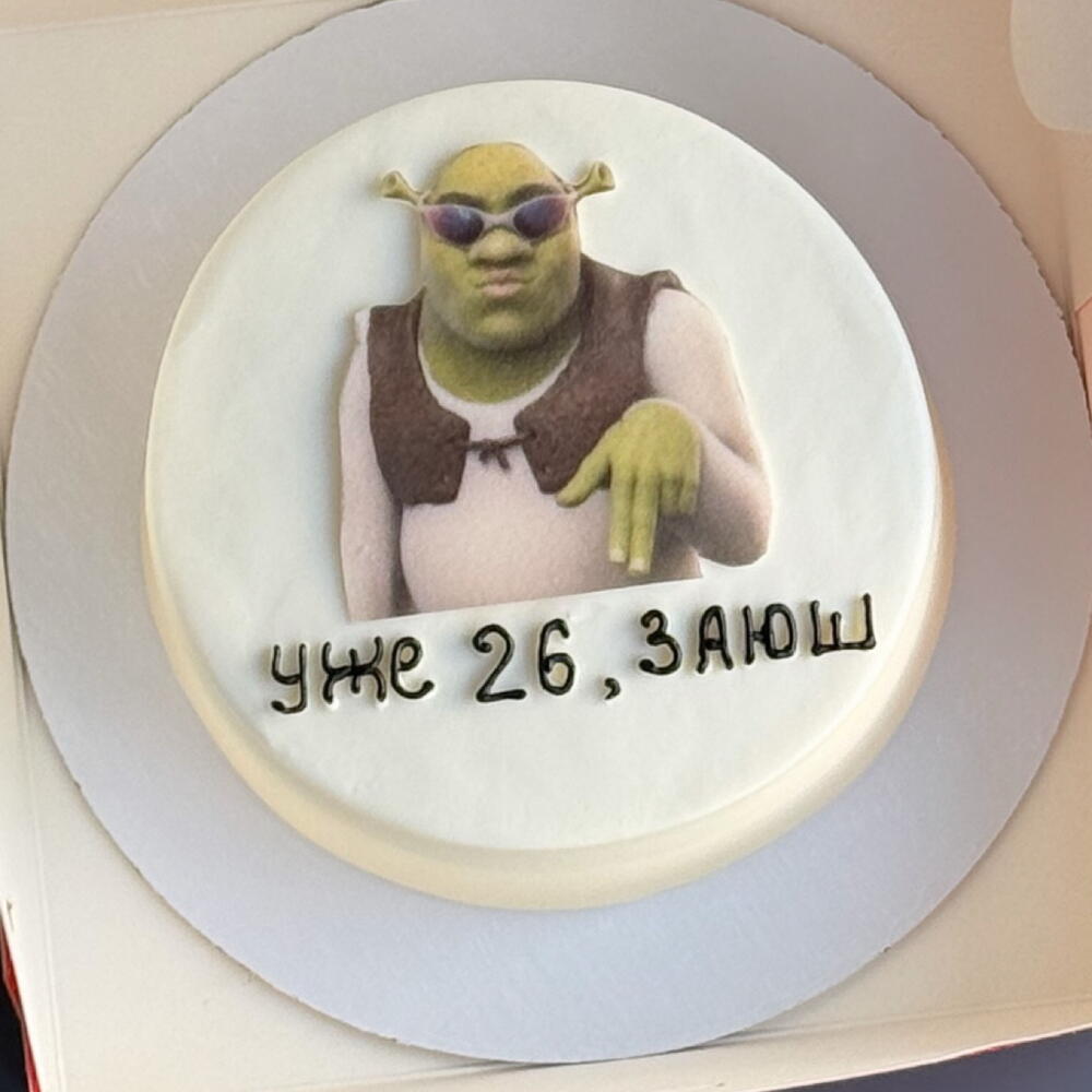 Бенто торт с юмором