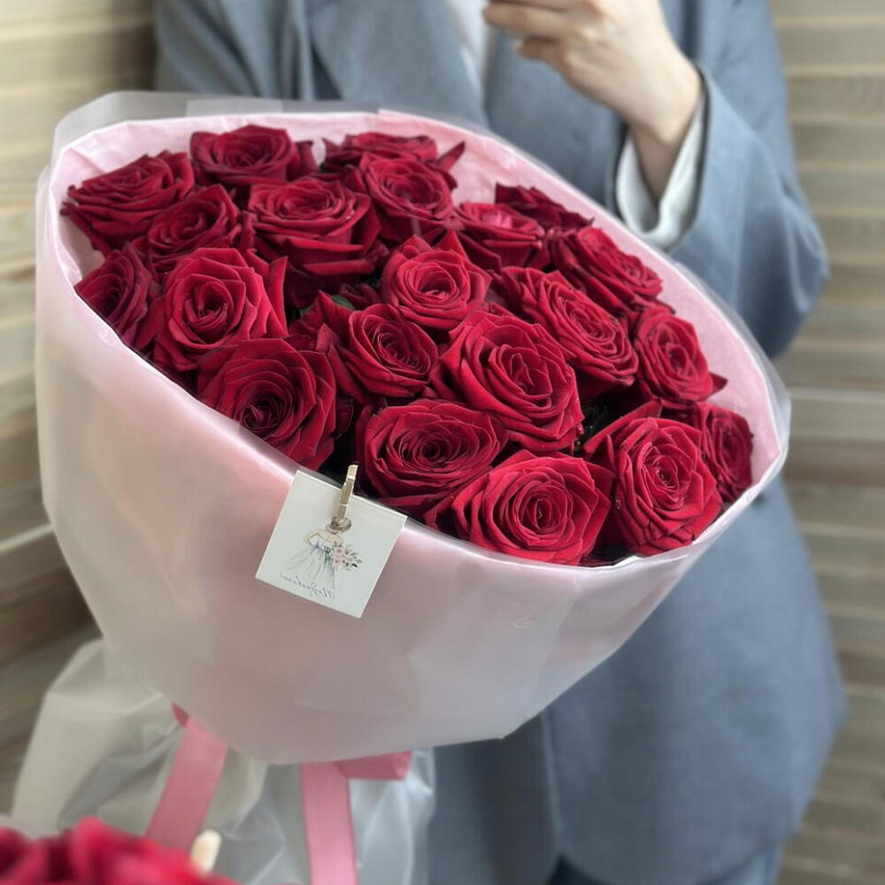 Монобукет «Алое чувство» 🌹