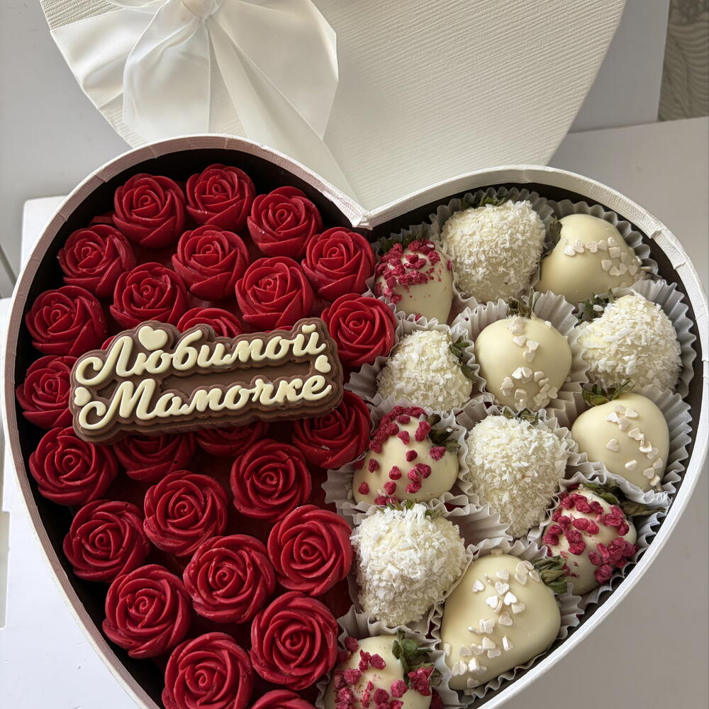 Премиум клубника в шоколаде для мамы
