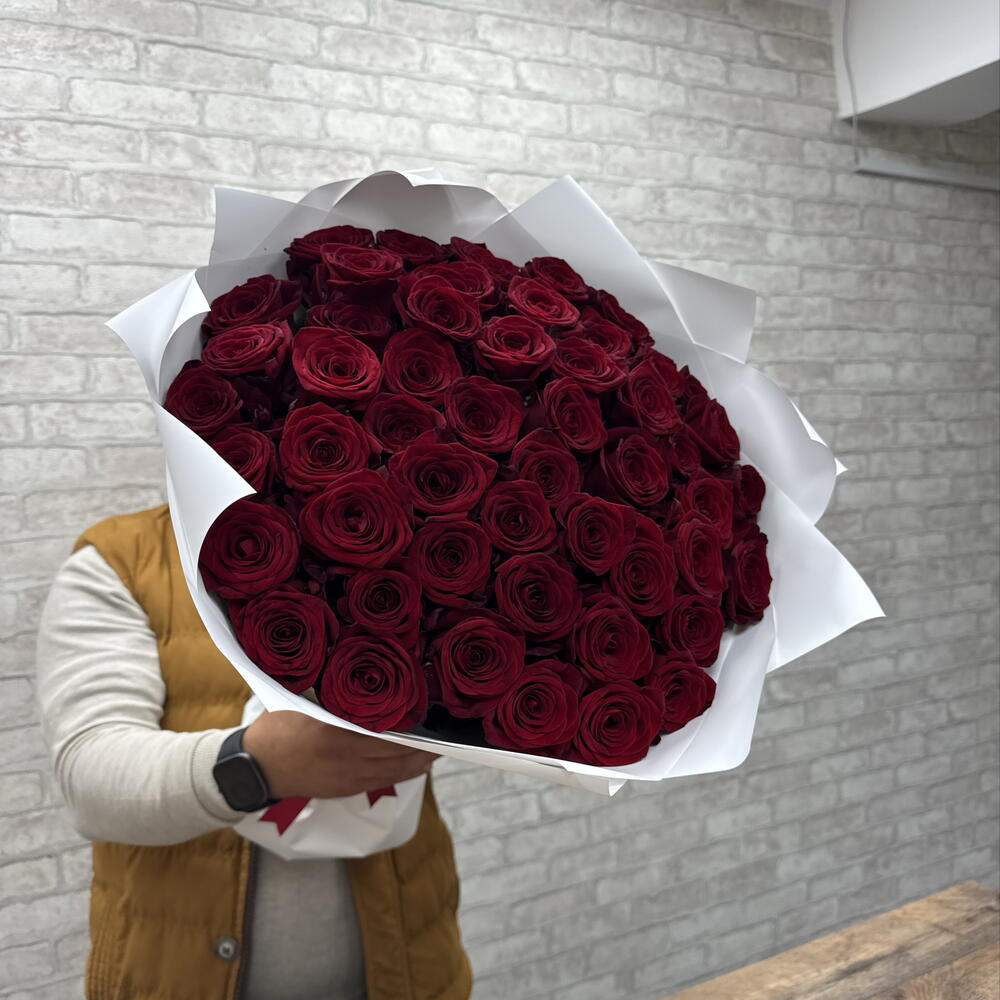Красные розы 50см 🌹🌹🌹🌹🌹