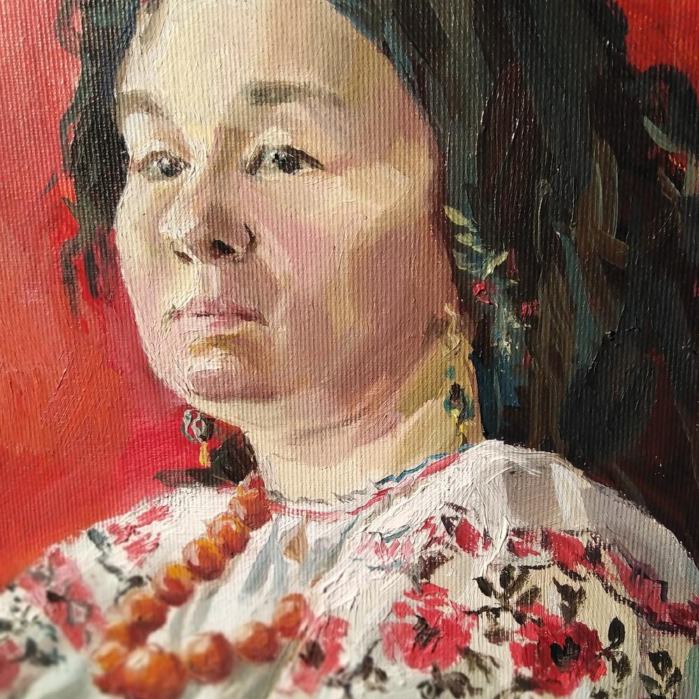 Картина "Селянка"
