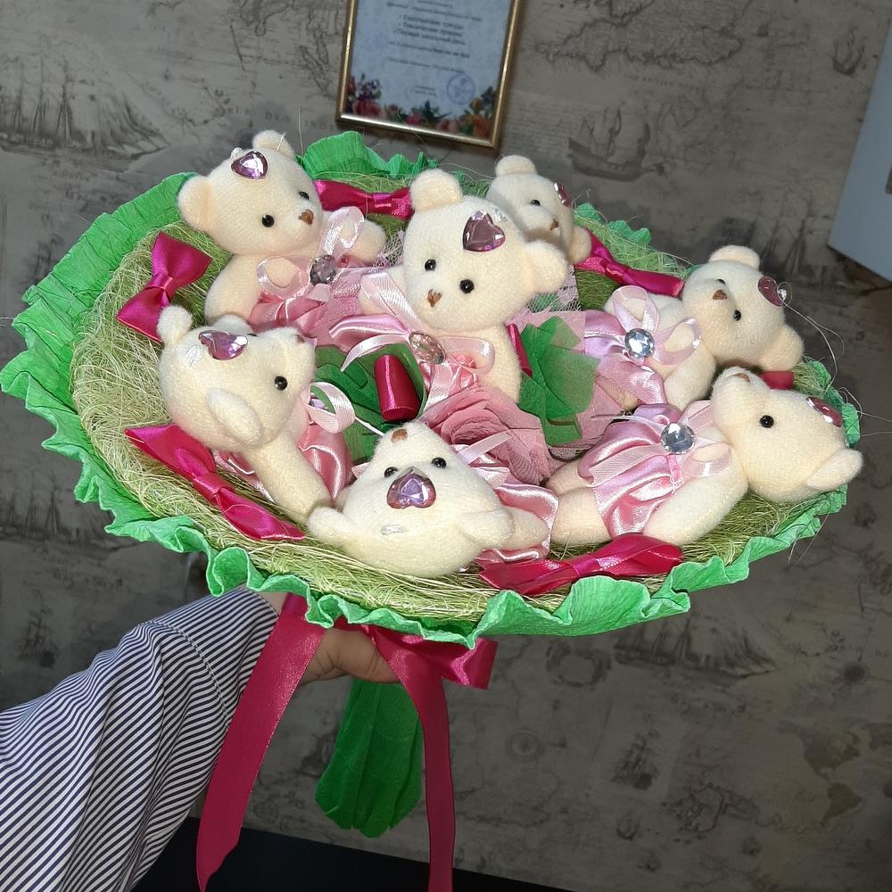Букет из мишек