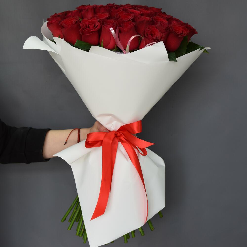 Букет из 45 кенийских роз