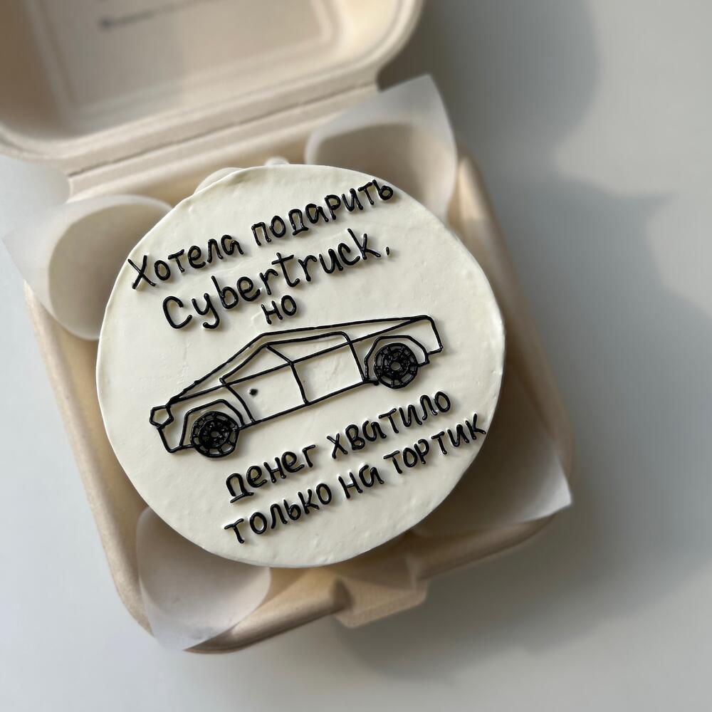 Бенто-тортик Cybertruck
