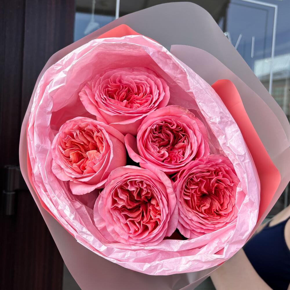5 роз Pink Xpression «Нежный аромат»
