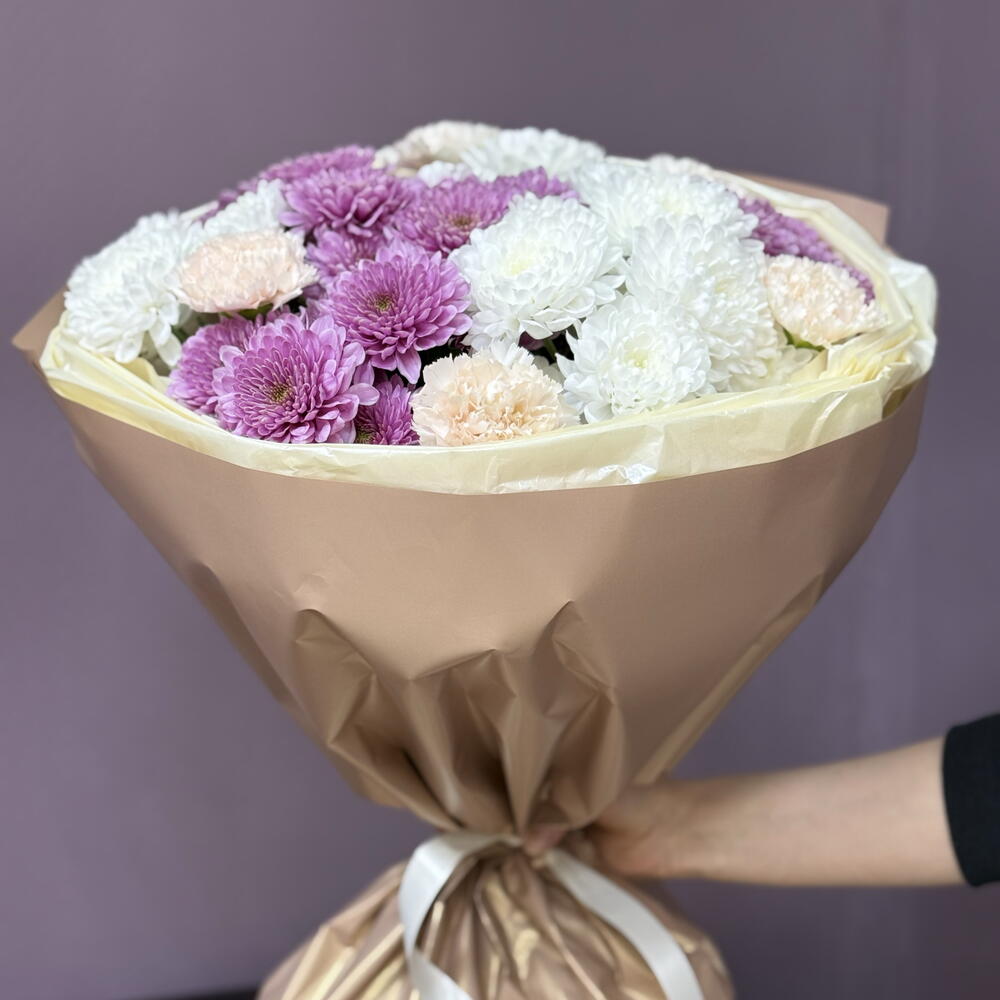 Букет сборный «Ягодный крем» 🌷