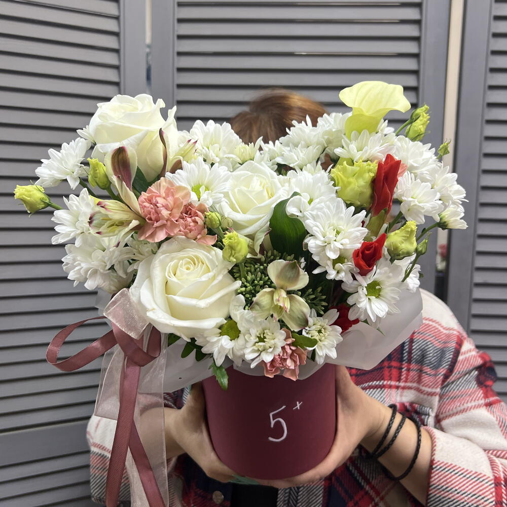Шляпная коробка "На5+" 💐