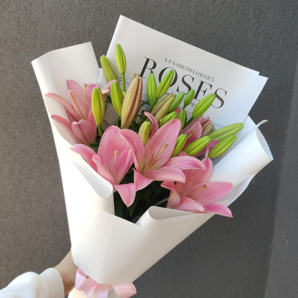 Букет из 5 лилейников🌸