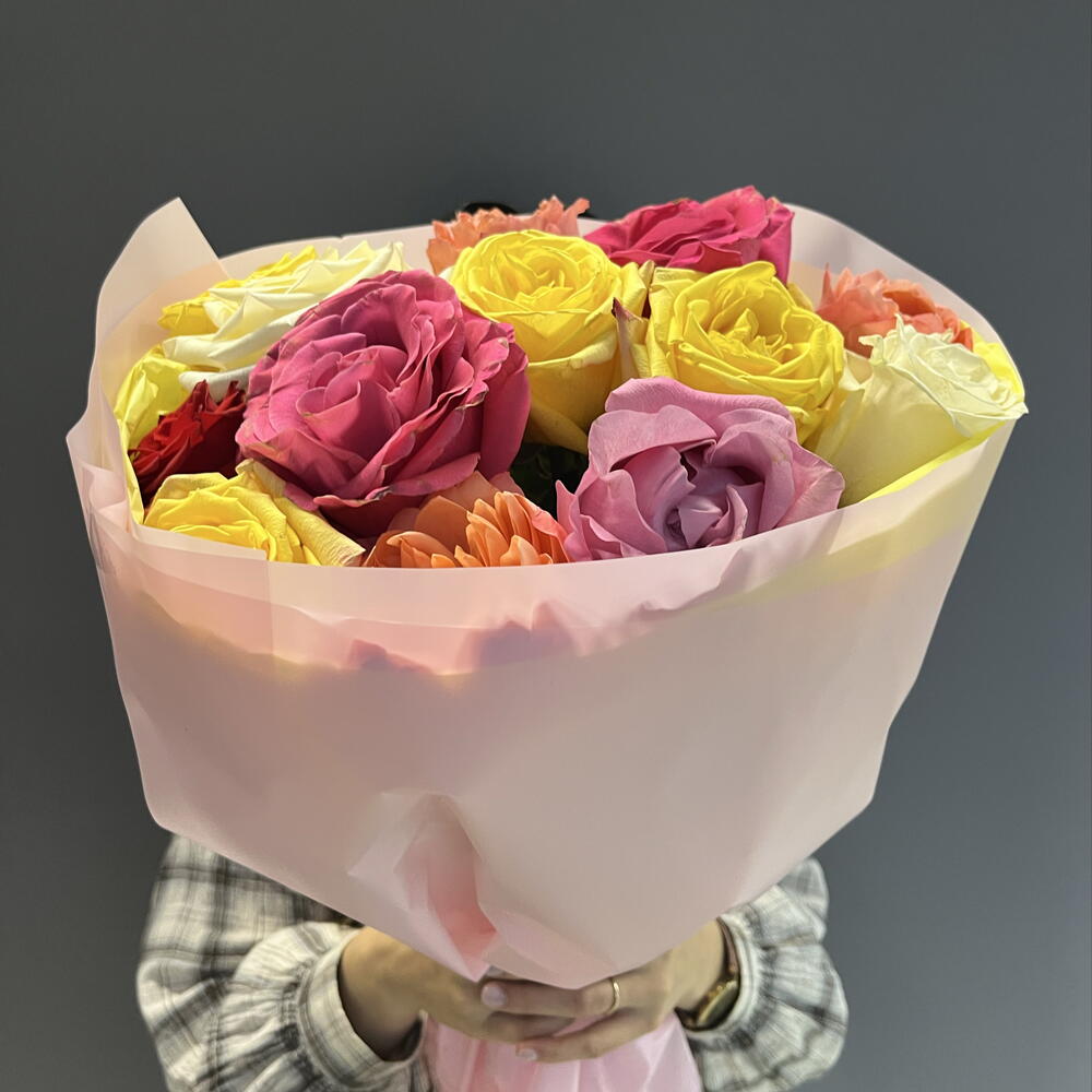 Микс из 13 роз