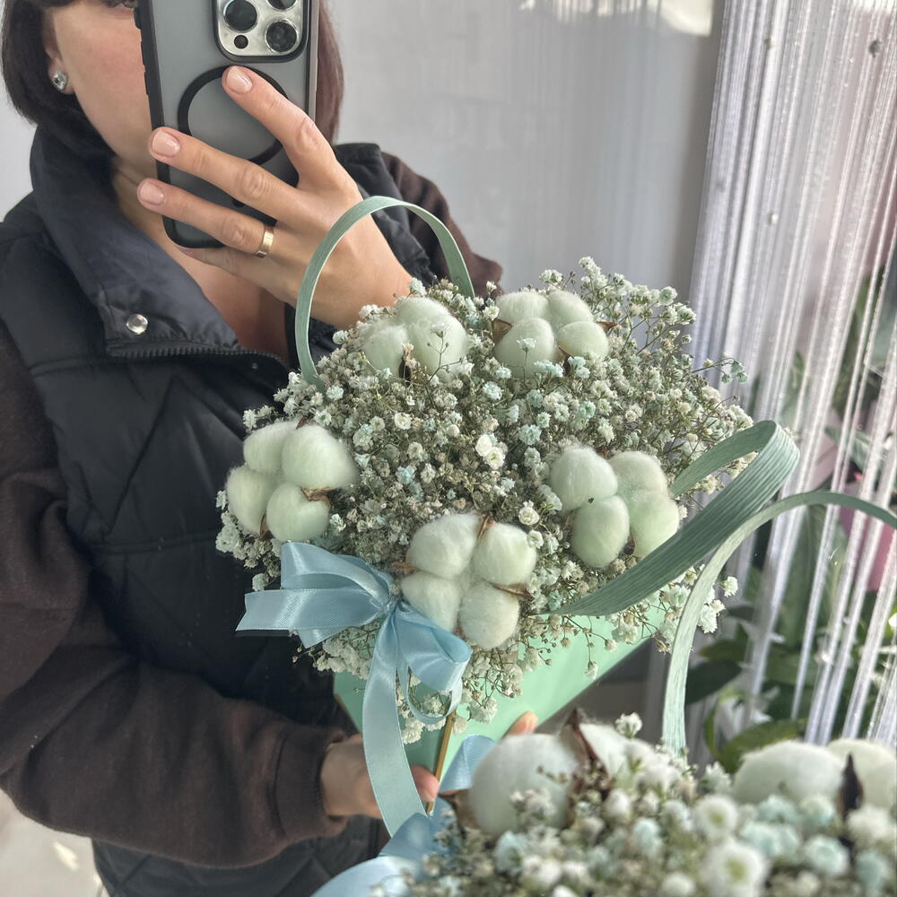 Комплимент из гипсофилы