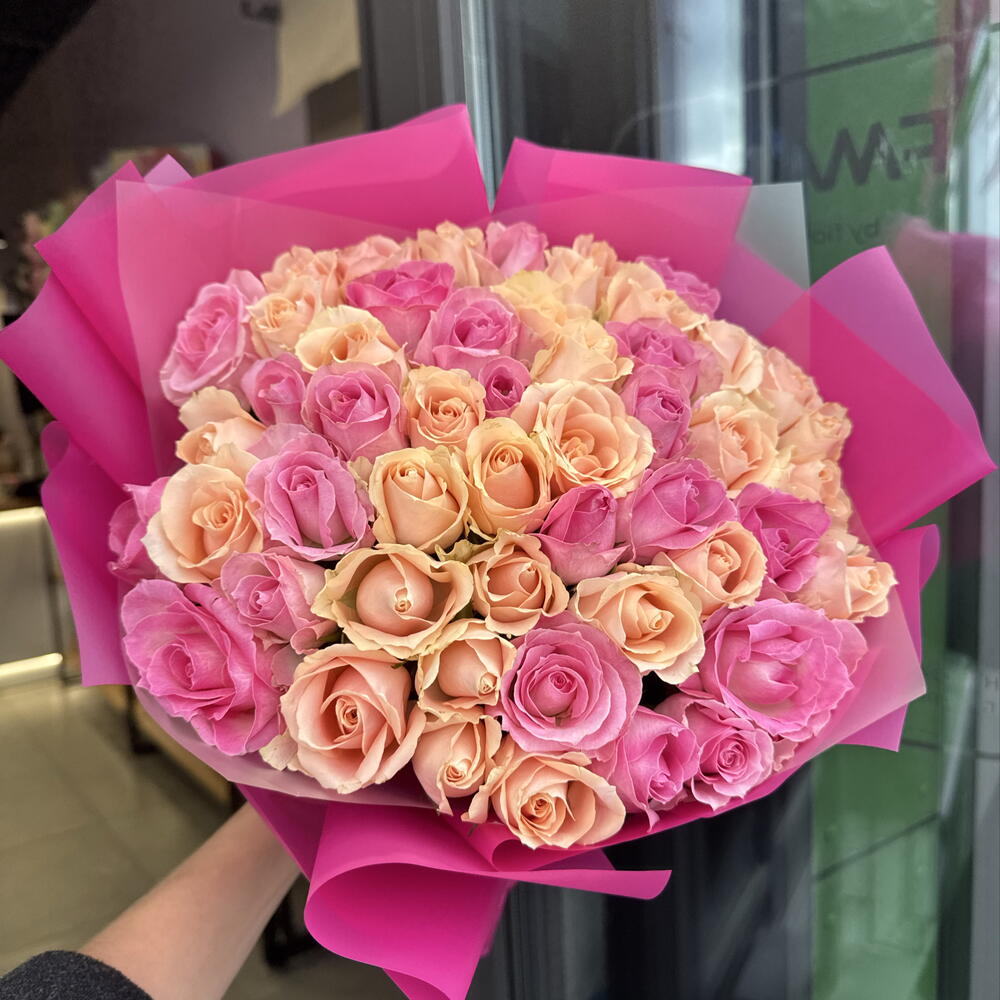 Монобукет мини роз💜🔥💕