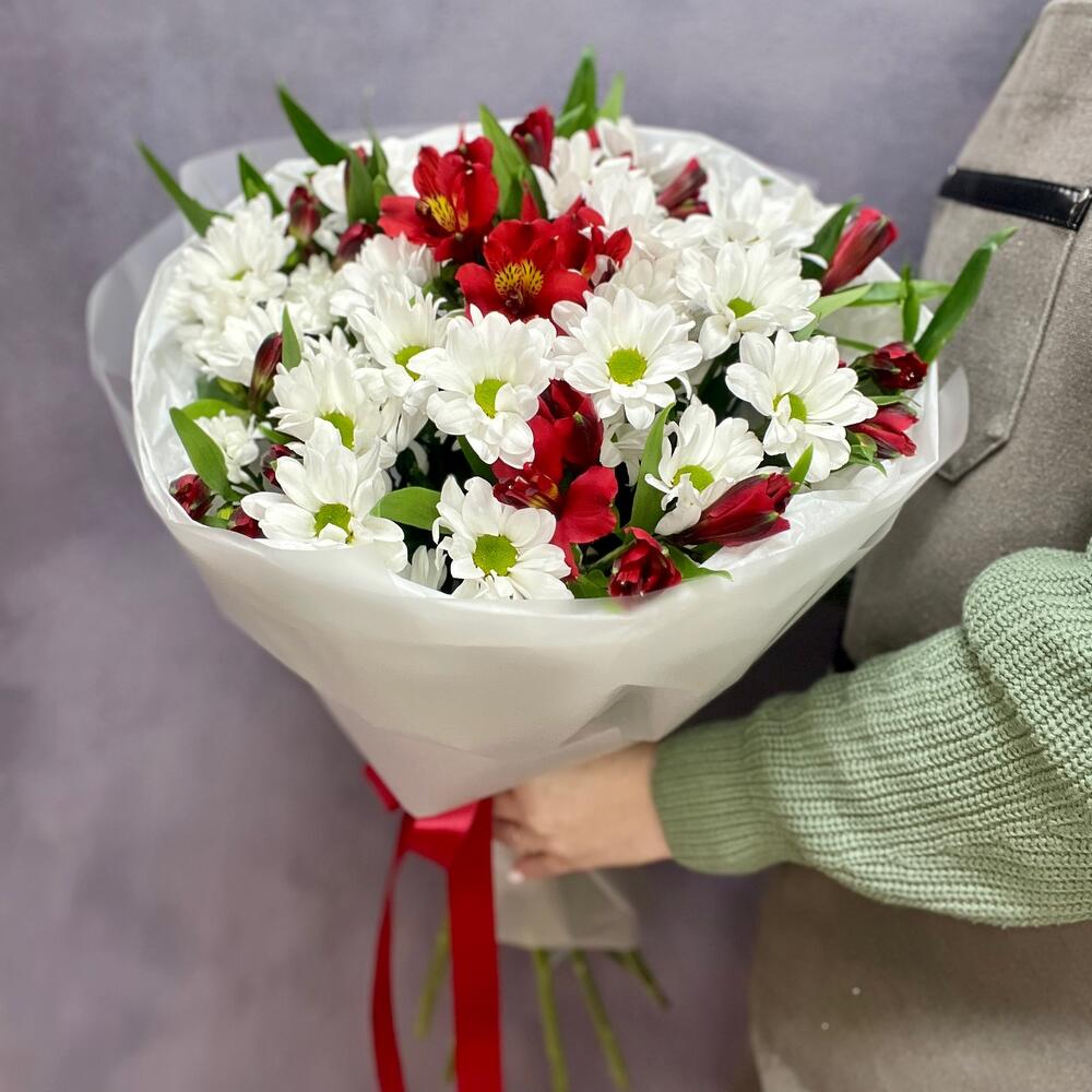 Букет из стойких цветов