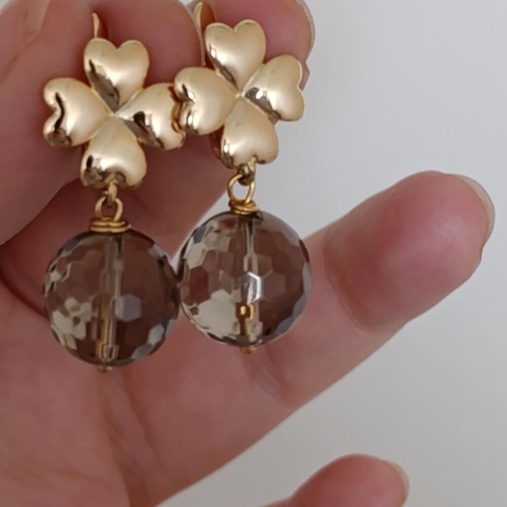 Серьги для кареглазки