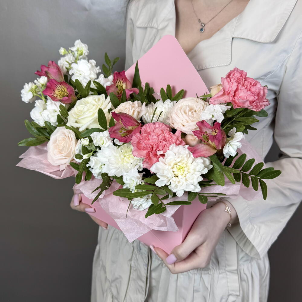 Цветы в конверте💕