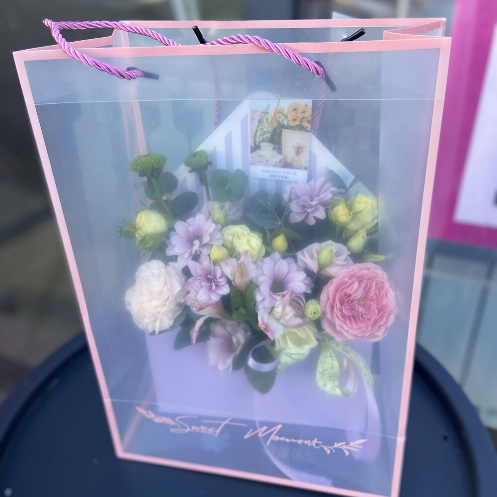 Композиция «Письмо с цветами»