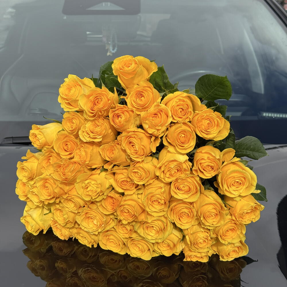 Желтые розы 💛