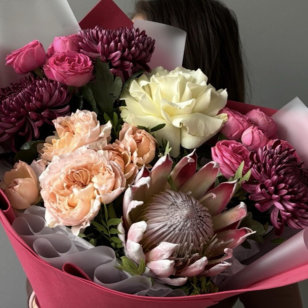 Хризантемы бигуди для любимой🌸