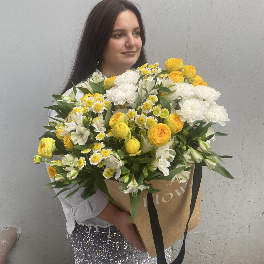 Букет в коробке