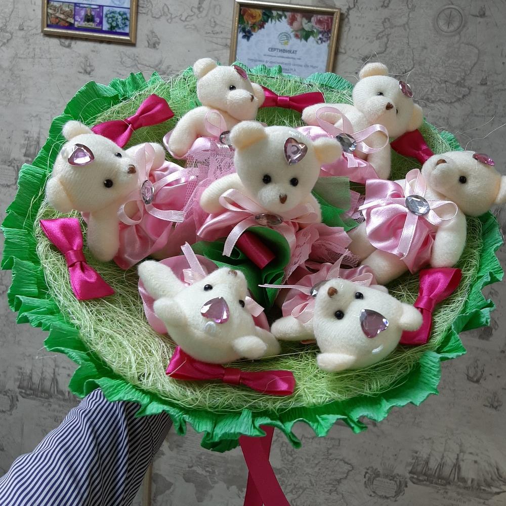 Букет из мишек