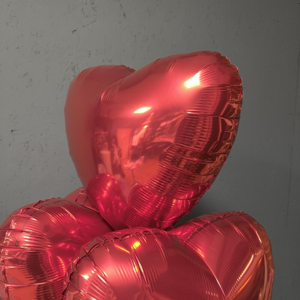 Шар Сердце 18" 3шт