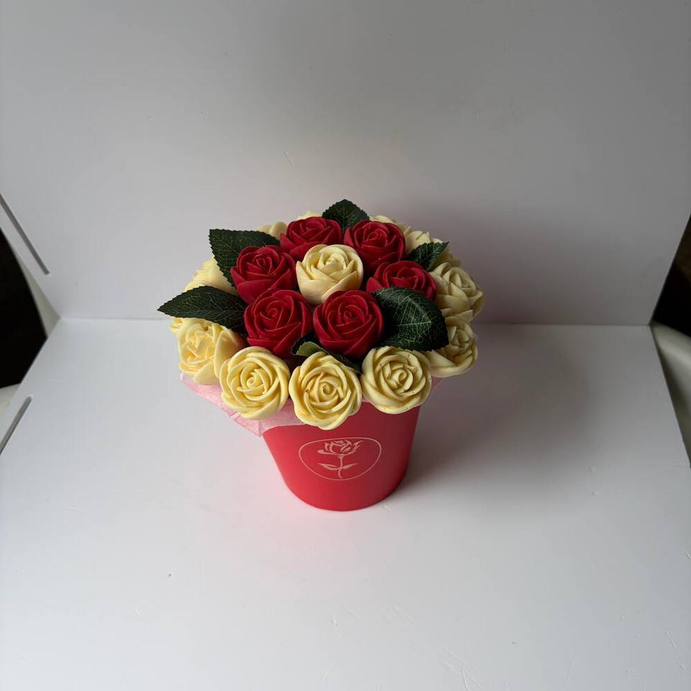 Мини коробочка роз