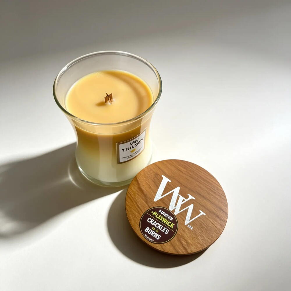 Ароматическая свеча WoodWick Летние фрукты, средняя тройная 275 гр
