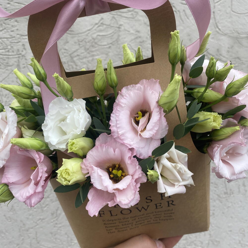 Композиция в сумочке на 1 сентября💐