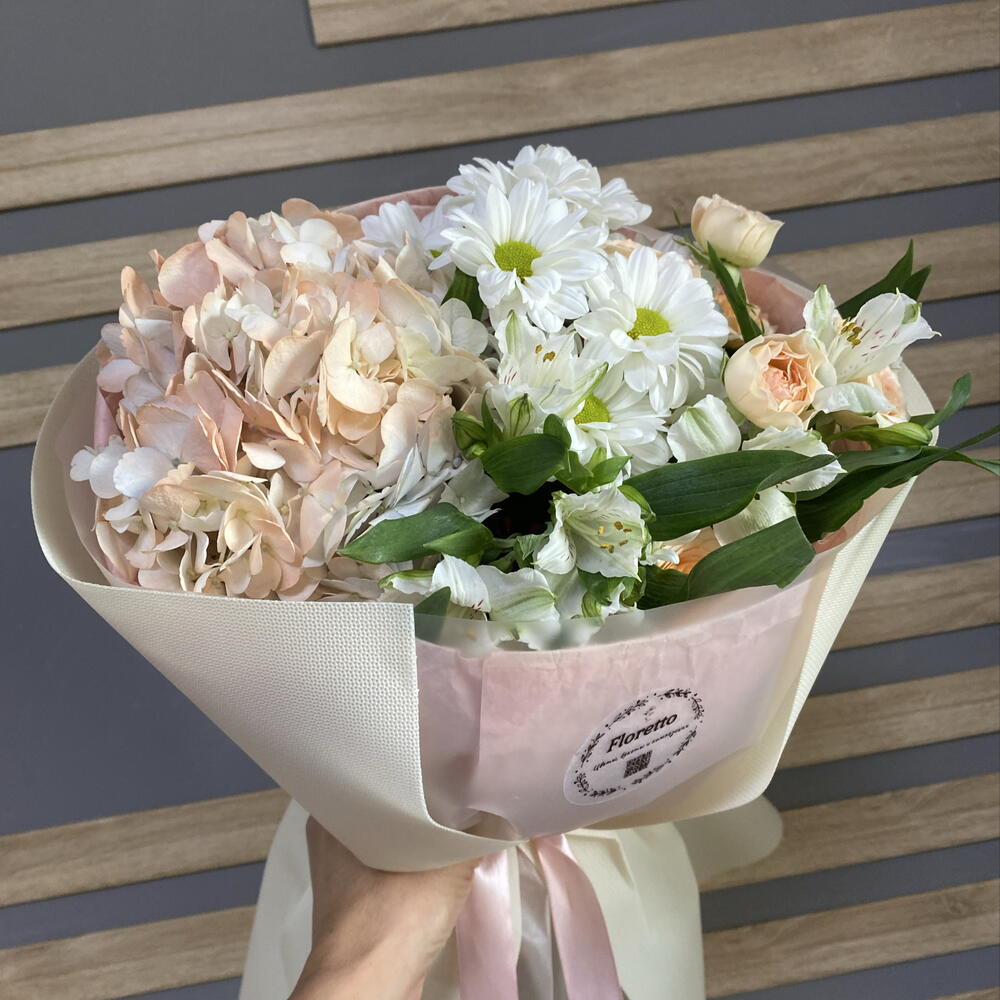 Букет с гортензией 💐