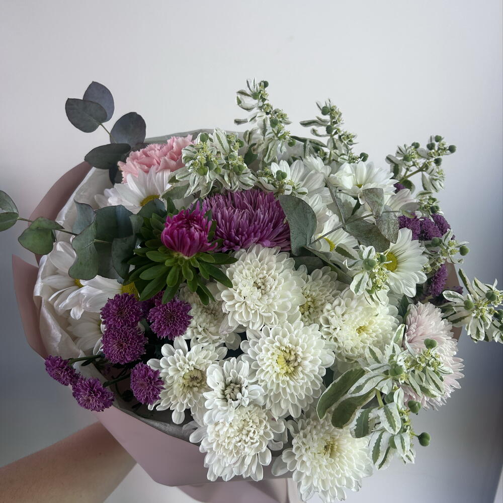 Астры, хризантемы💐