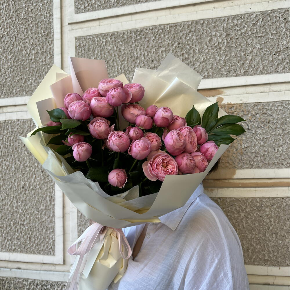 моно пионовидной кустовой розы 🌸