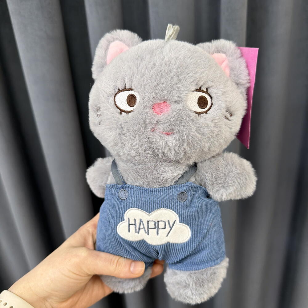 Игрушка серый кот