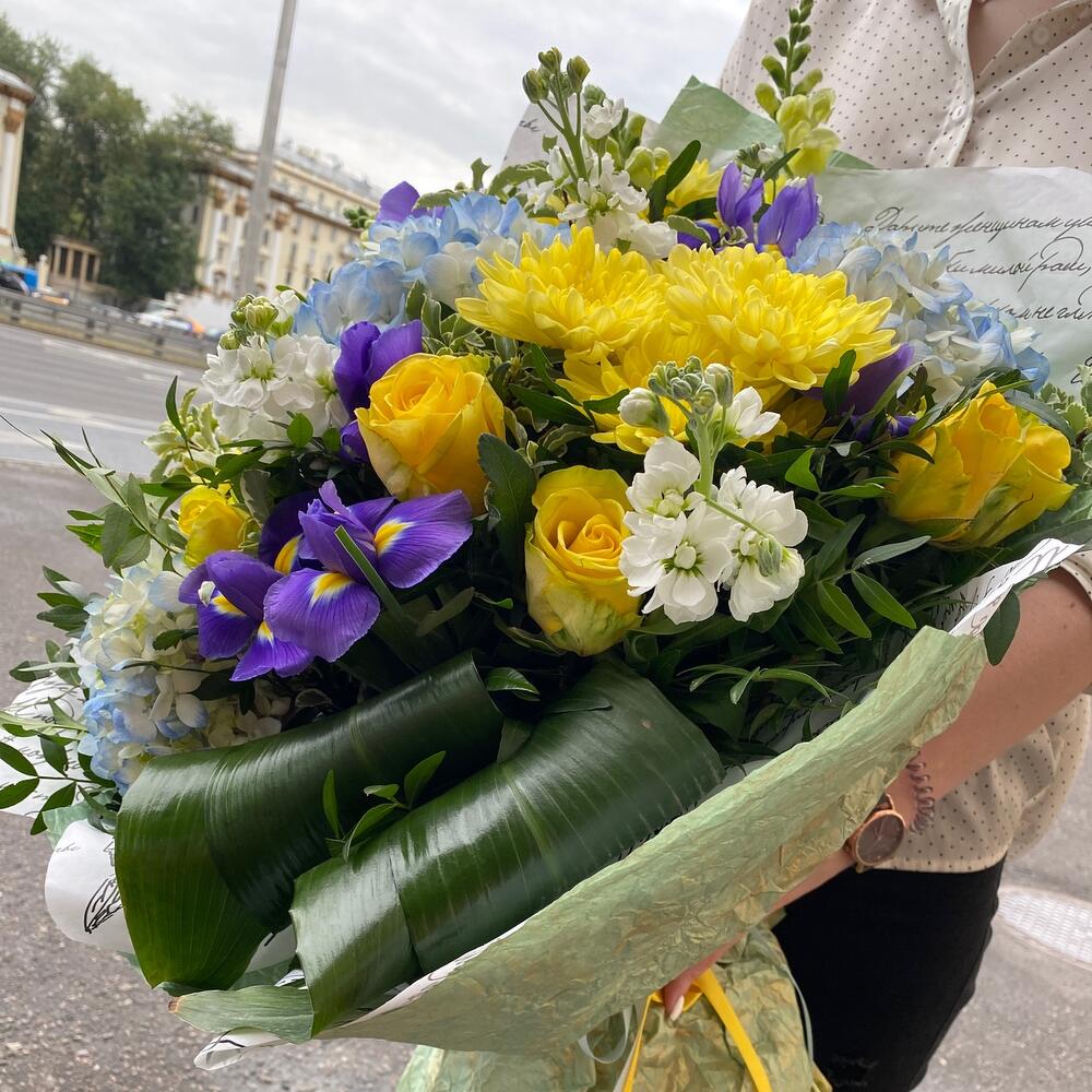 Букет цветов « Солнечные блики»