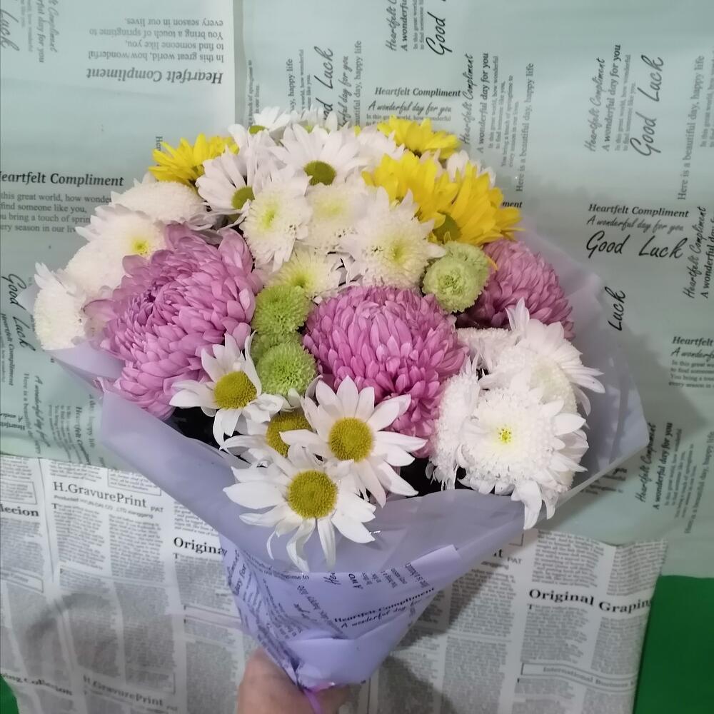 Радость из хризантем