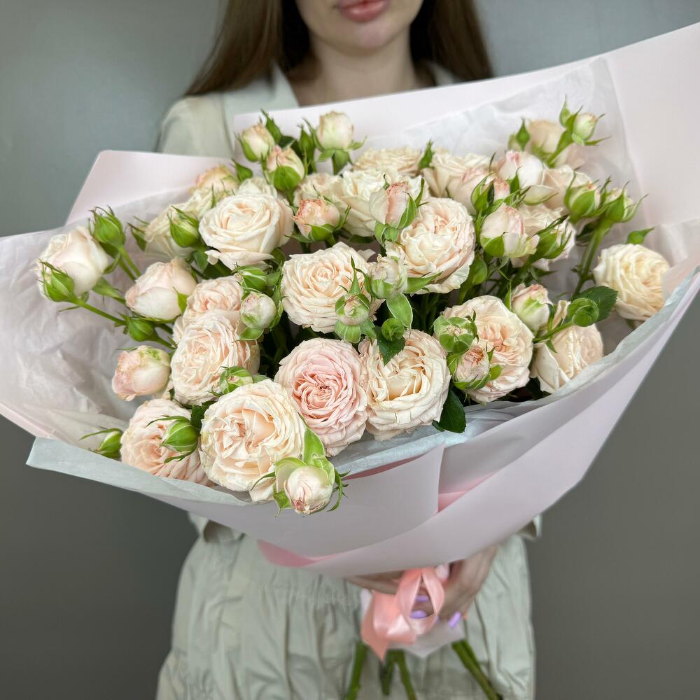 Букет с кустовой розой💕💖💕