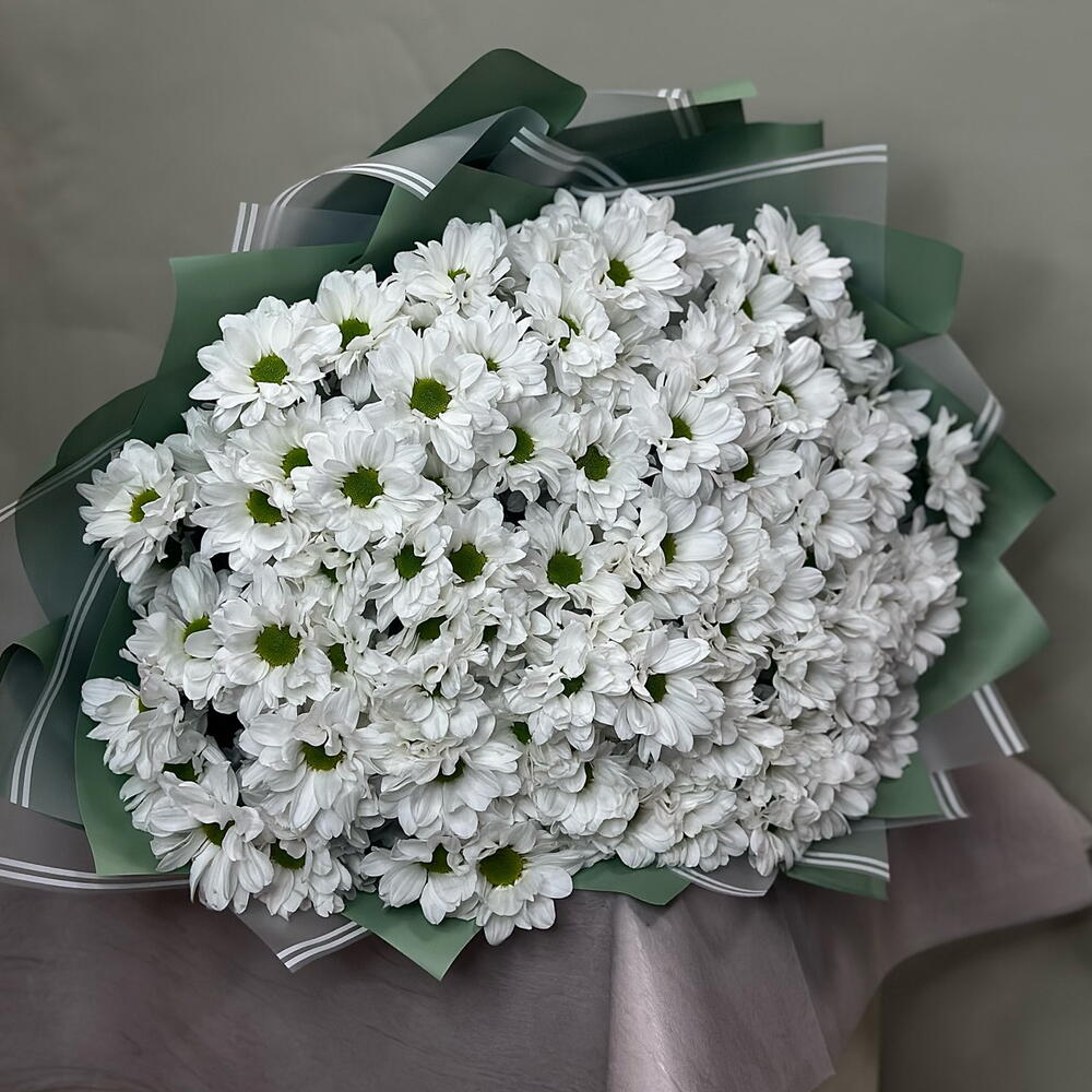 Букет из хризантем