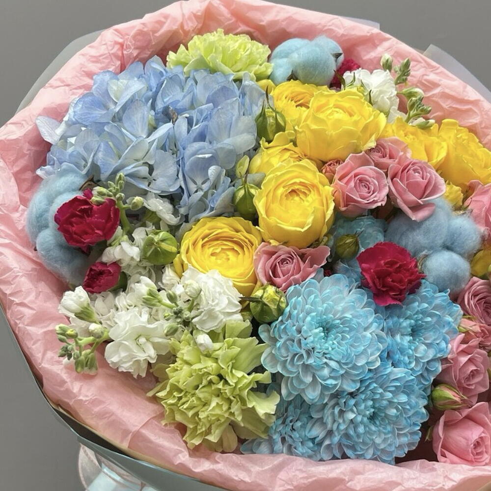 ТРЕНДОВЫЙ ДОФАМИНОВЫЙ 💖 БУКЕТ 💖💖💖
