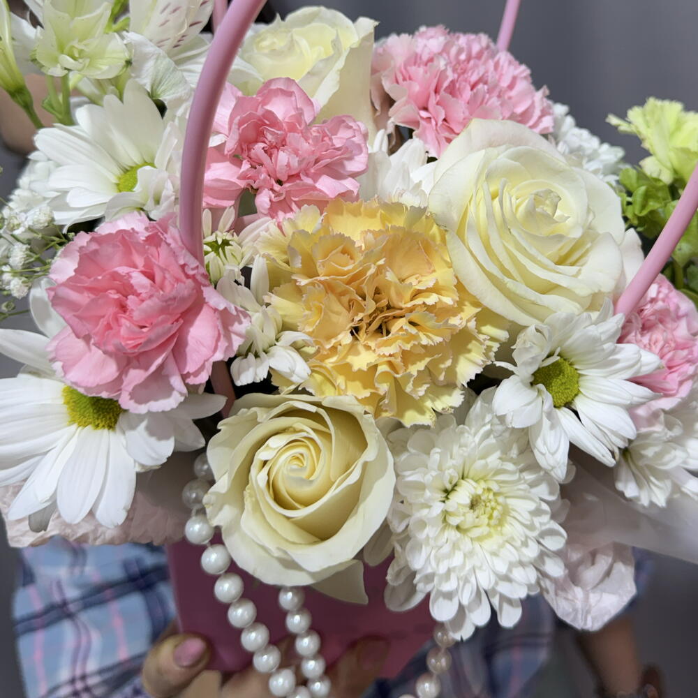 Цветы в сумке«FLOWER»