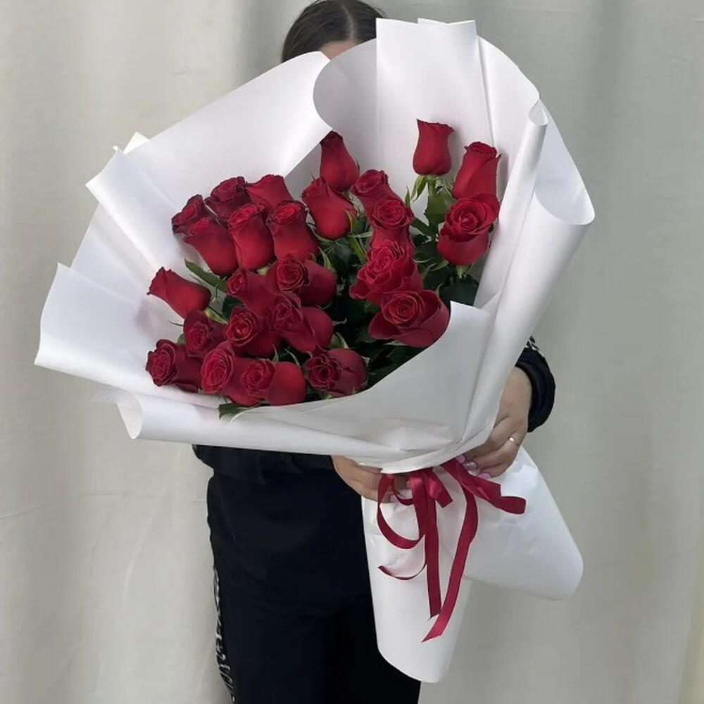 25 роз Красных ️