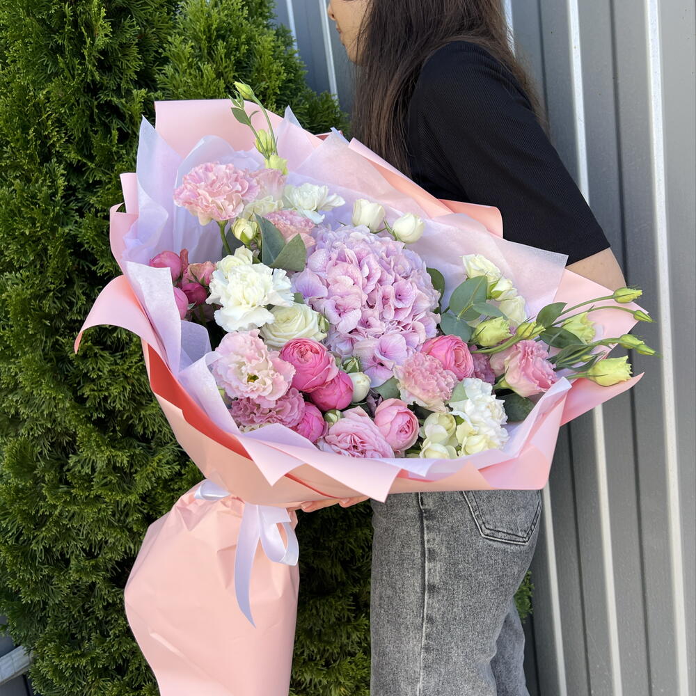 Гортензия в сборке букета 💐