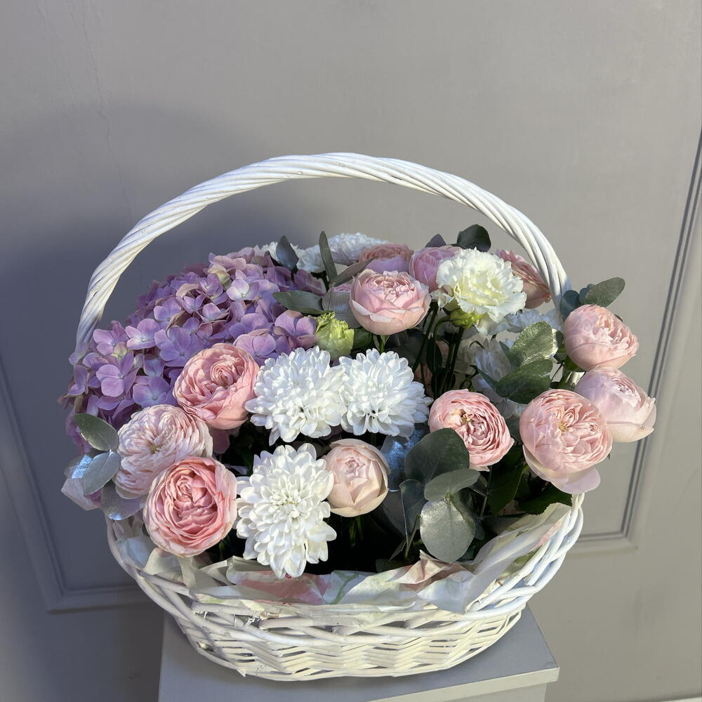 Нежная микс корзина