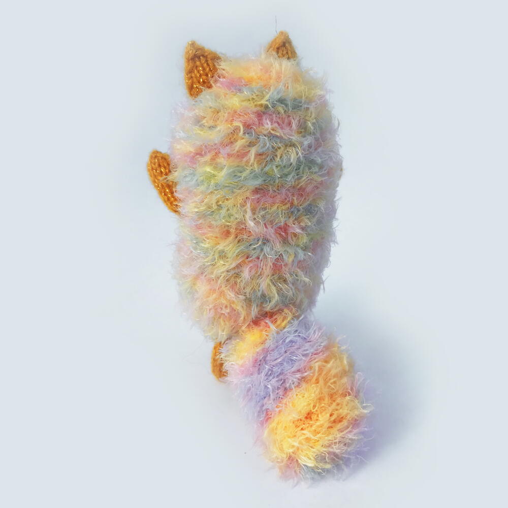 Игрушка вязаная ЕЖКИН КОТ