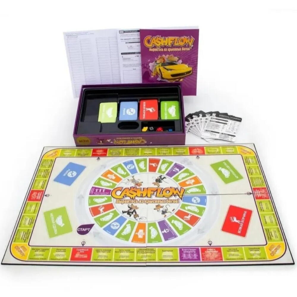 Настольная игра «Cashflow: Денежный поток»